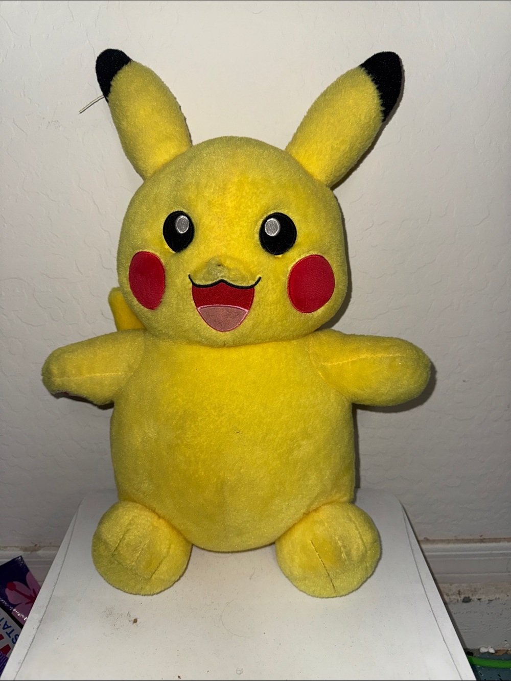 Build-A-Bear Pokémon Pikachu Plush Stuffed Animal 2017 Yellow 15 Inch